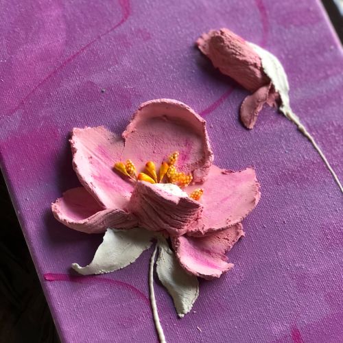 Flower Sculpture Painting Workshop